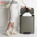 سطل زباله برابانتیا هلند برند Brabantia مدل Pedal 60L - تصویر 11
