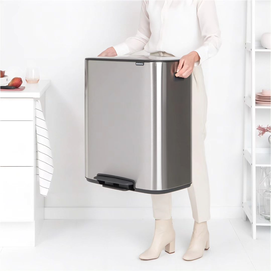 cookabzar_1720336057694-3.jpg سطل زباله برابانتیا هلند برند Brabantia مدل Pedal 60L - تصویر 1