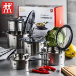 سرویس قابلمه زولینگ آلمان برند ZWILLING مدل Simplify محصول کشور آلمان