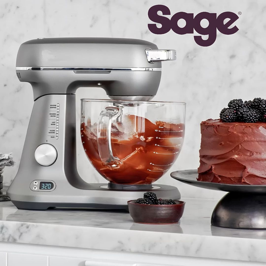 cookabzar_1726137829590.jpg ماشین آشپزخانه(همزن کاسه دار) برند SAGE مدل BEM825BAL سری BAKERY BOSS - تصویر 1