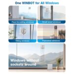 ربات شیشه‌شوی شارژی  برند ECOVACS  مدل Winbot W2 Omni - تصویر 3