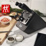 سرویس چاقو زولینگ مدل VIER STERNE Self Sharpening Knife Block - تصویر 2