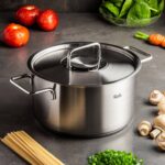 سرویس قابلمه استیل 9 پارچه فیسلر مدل PURE STEEL - تصویر 4