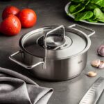 سرویس قابلمه استیل 9 پارچه فیسلر مدل PURE STEEL - تصویر 5