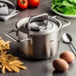 سرویس قابلمه استیل 9 پارچه فیسلر مدل PURE STEEL - تصویر 6