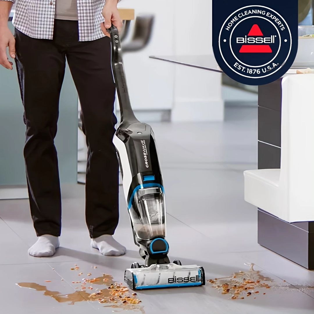 luxware_14020320_165918464.jpg جاروشارژی و زمینشوی بیسل مدل CrossWave Cordless Max - تصویر 1